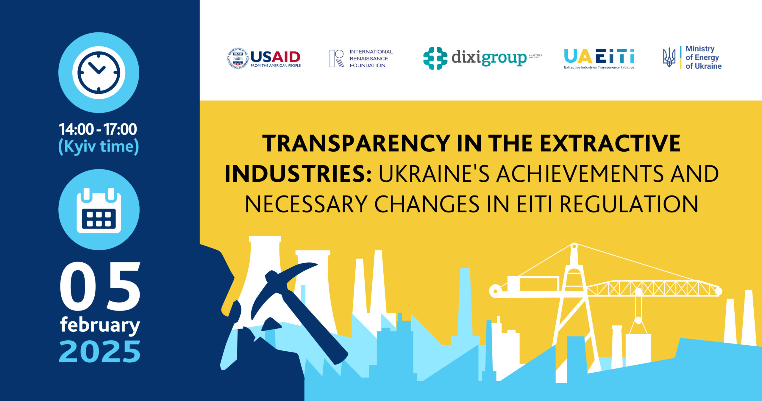 The event Transparency in the Extractive Industries: Ukraine’s Achievements and Necessary Changes in EITI Regulation